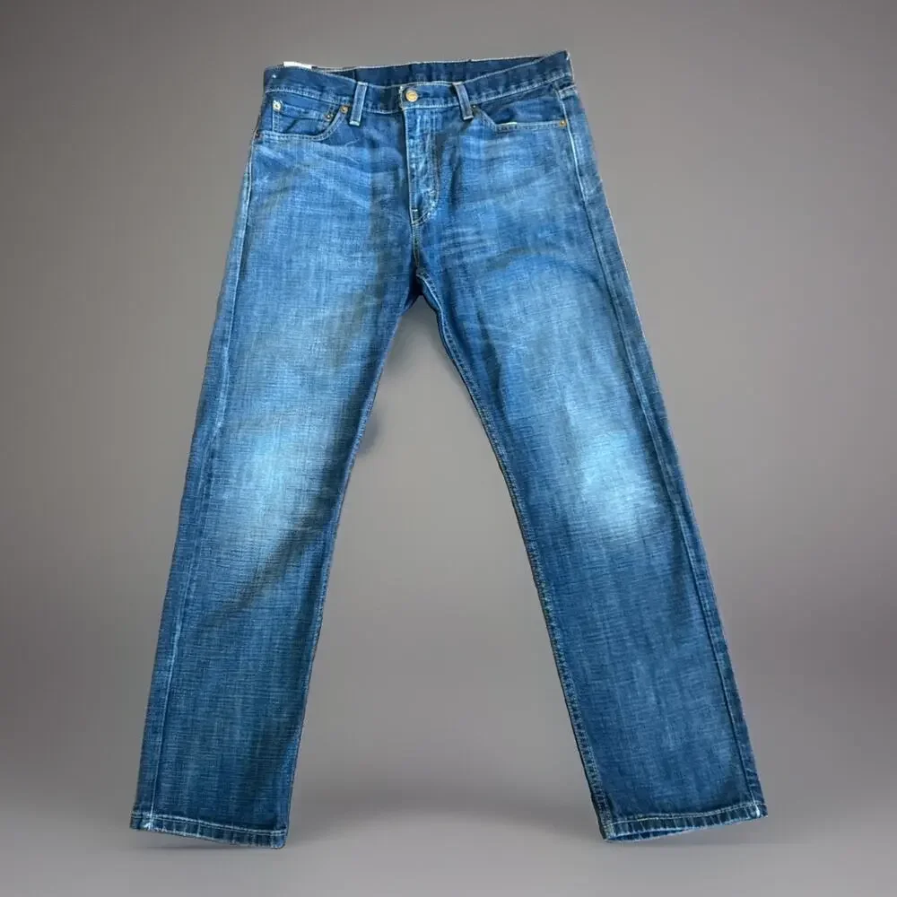 Levi’s 513 Jeans Men’s 33x30 Slim Straight Stretch Blue Denim Medium Wash
